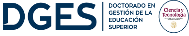  Doctorado en Gestión de la Educación Superior